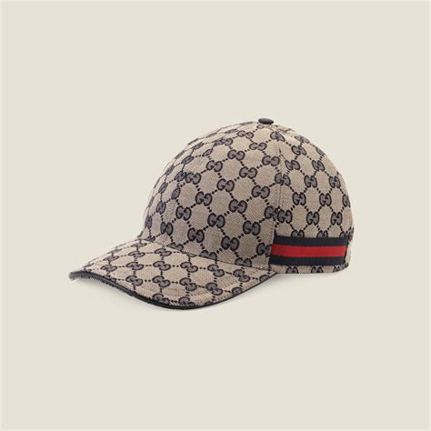 casquette gucci 7 bandes|Gucci Casquette en toile Original GG avec bande Web.